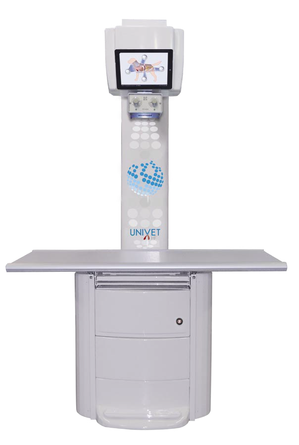 View 2 of UNIVET HF with touchscreen